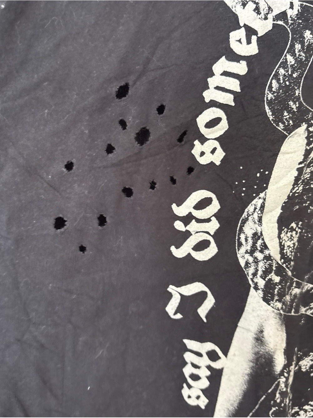 Taylor Swift They Say I Did Something Bad Distressed T-shirt 2 Xl - Picture 4 of 7